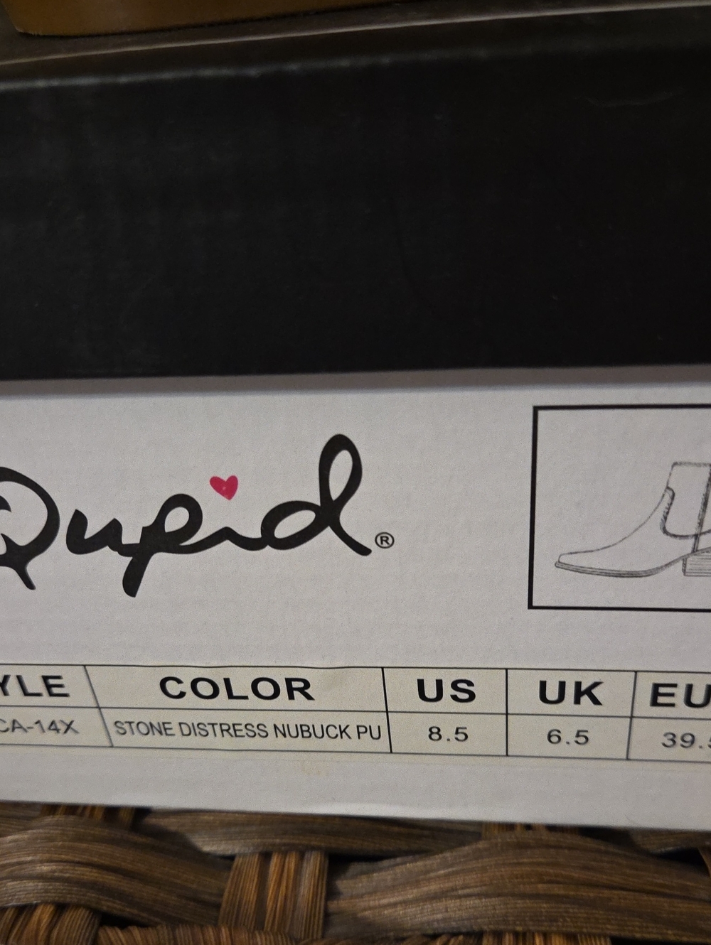 Qupid Stone Color Boots - Picture 4 of 6